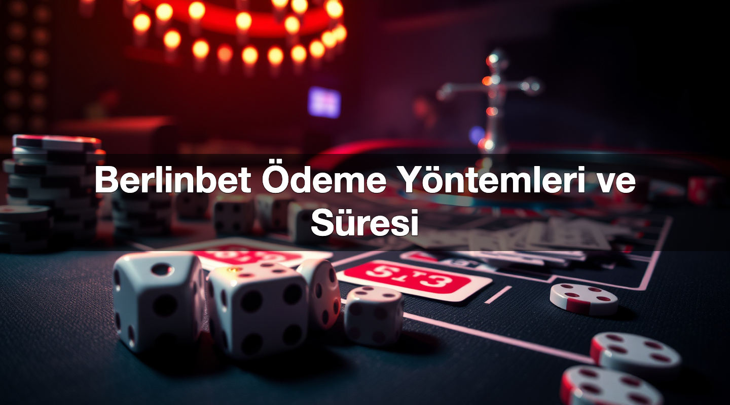 Berlinbet Ödeme Yöntemleri ve Süresi