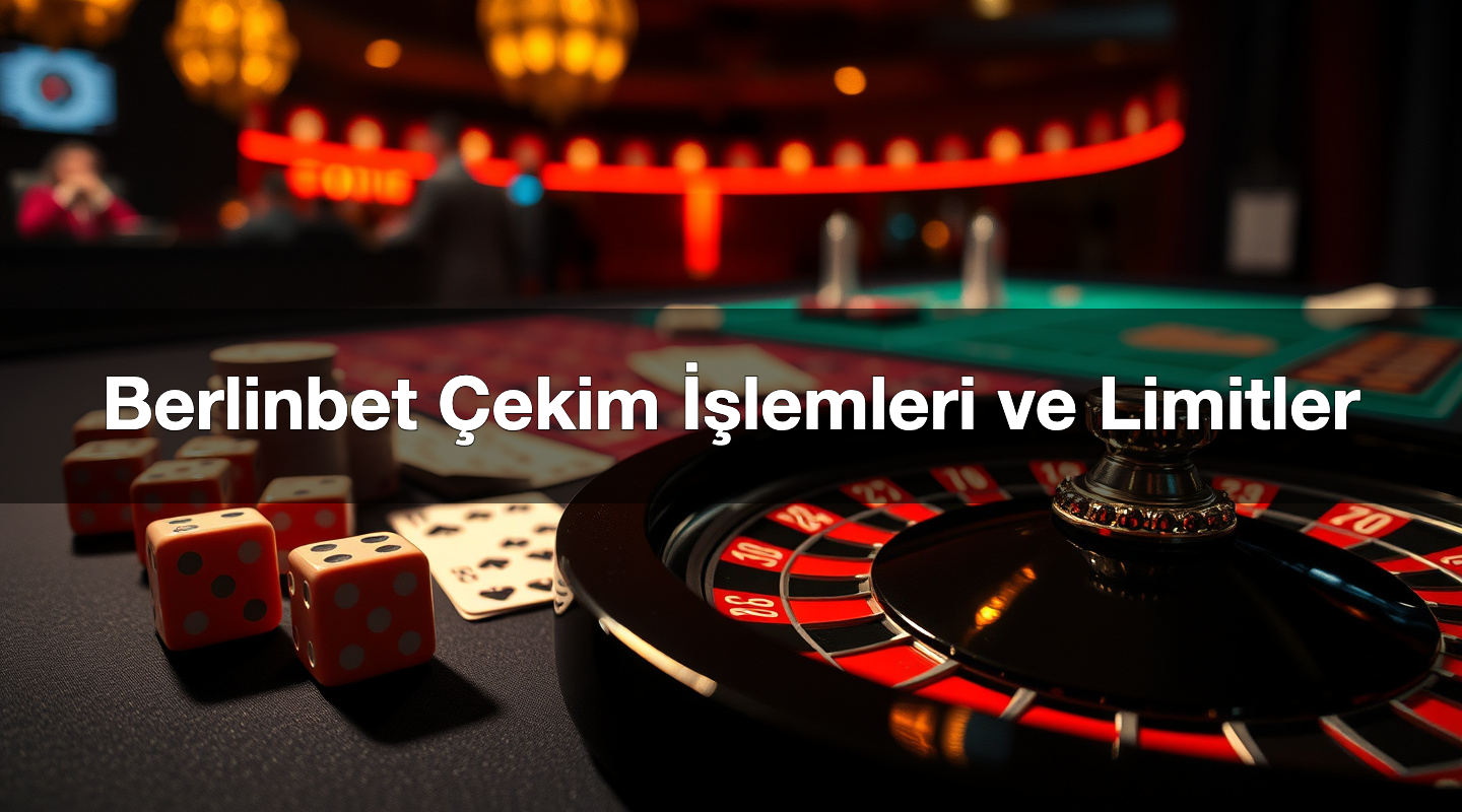 Berlinbet Çekim İşlemleri ve Limitler